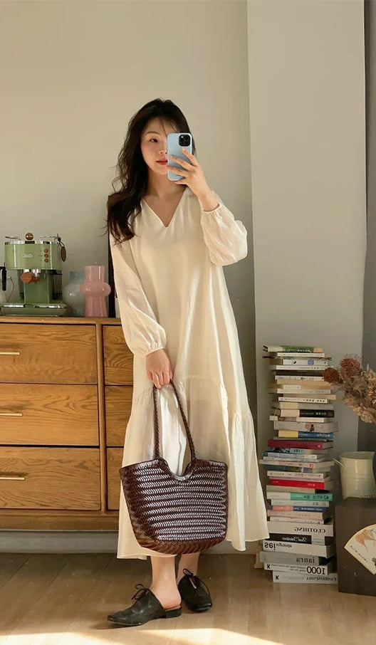 Bolso tote Bianca de piel tejida a mano