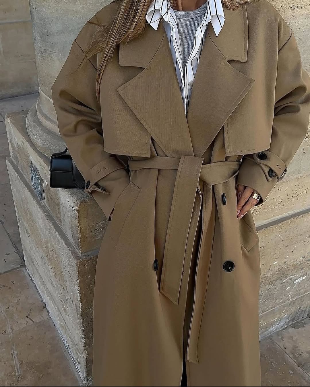 Gabardina Cruzada- Charlotte