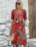 Vestido Ariché - Estampado de diario