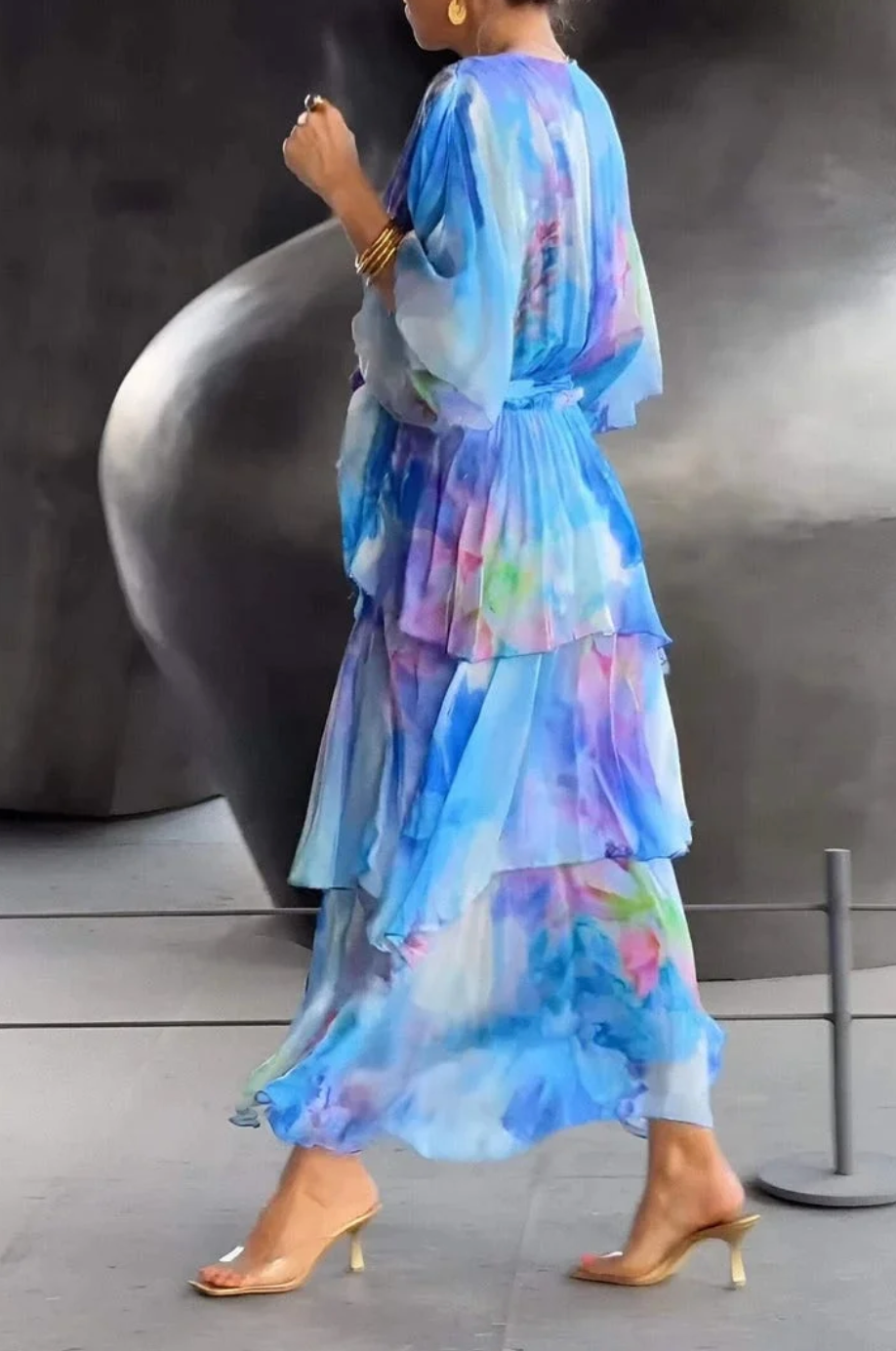 Molly - Elegante vestido de gasa