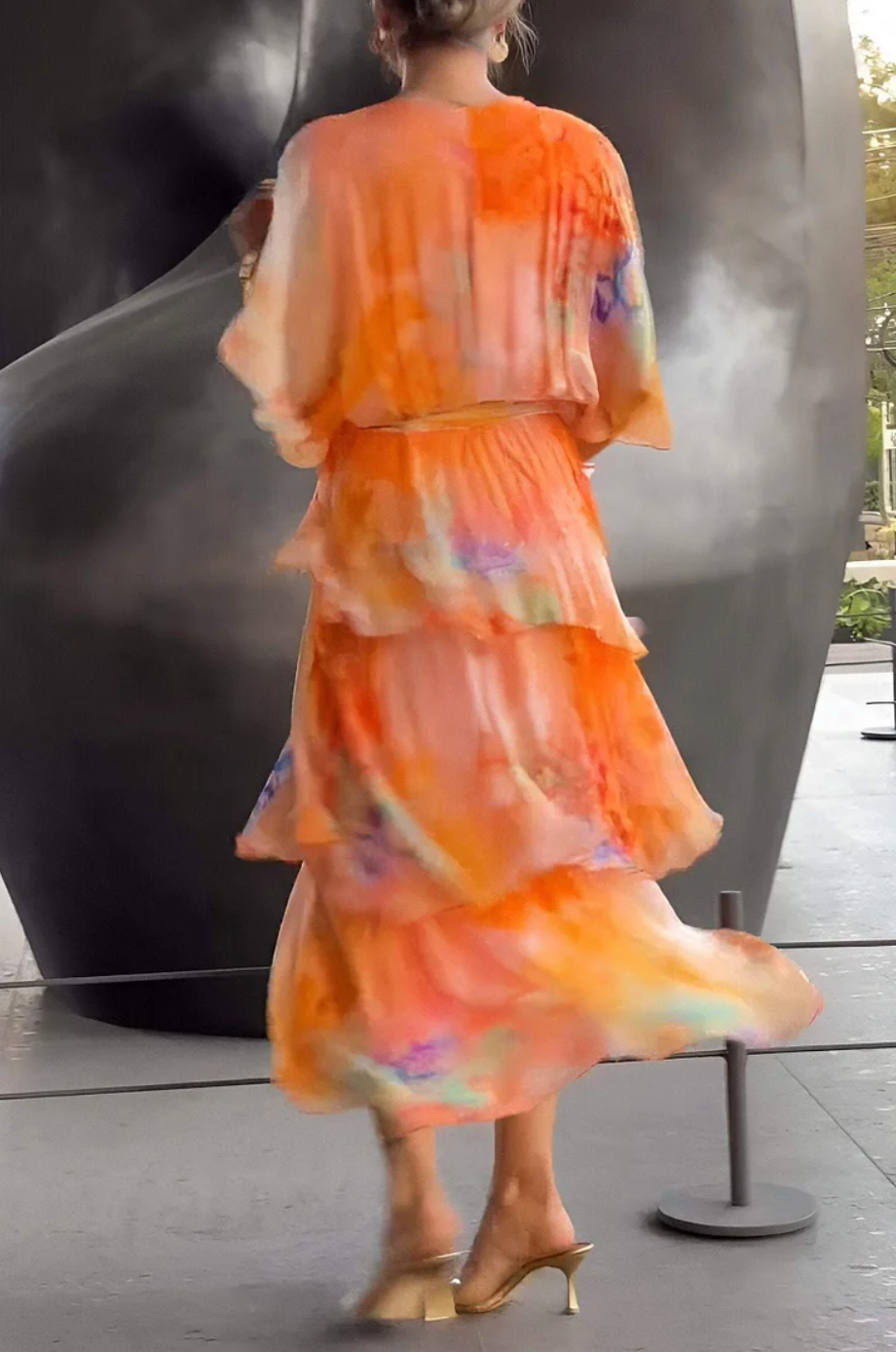 Molly - Elegante vestido de gasa