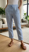 Pantalon Lino - Ligero y transpirable