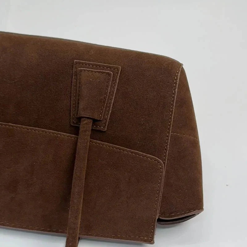 Bolso Tote Yara de Ante Sintético con Lentejuelas
