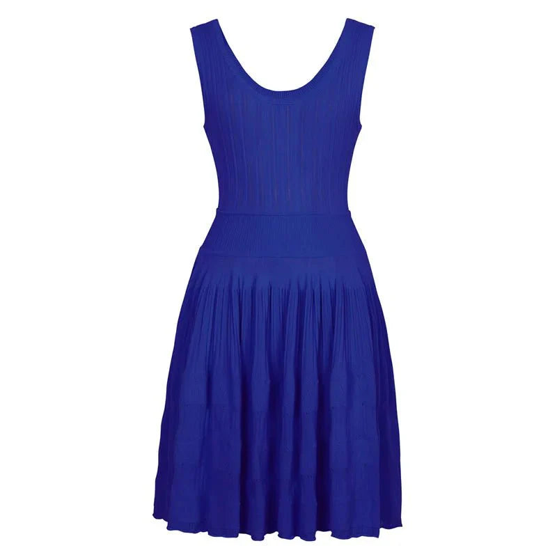 Vestido mini de punto Alicia con tirantes
