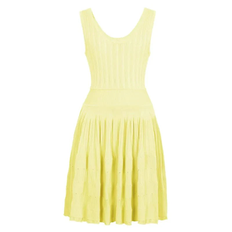 Vestido mini de punto Alicia con tirantes