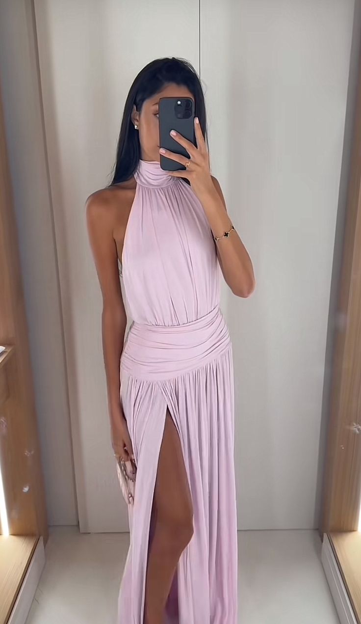 Brielle Sleeveless Side Split Maxi Dress