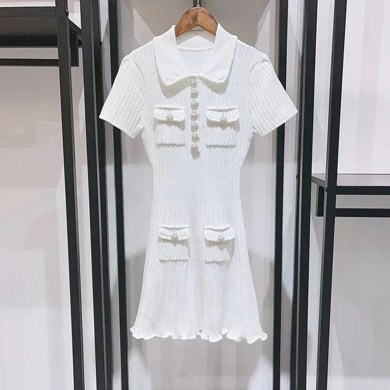 Katya Sequin Knit Mini Dress