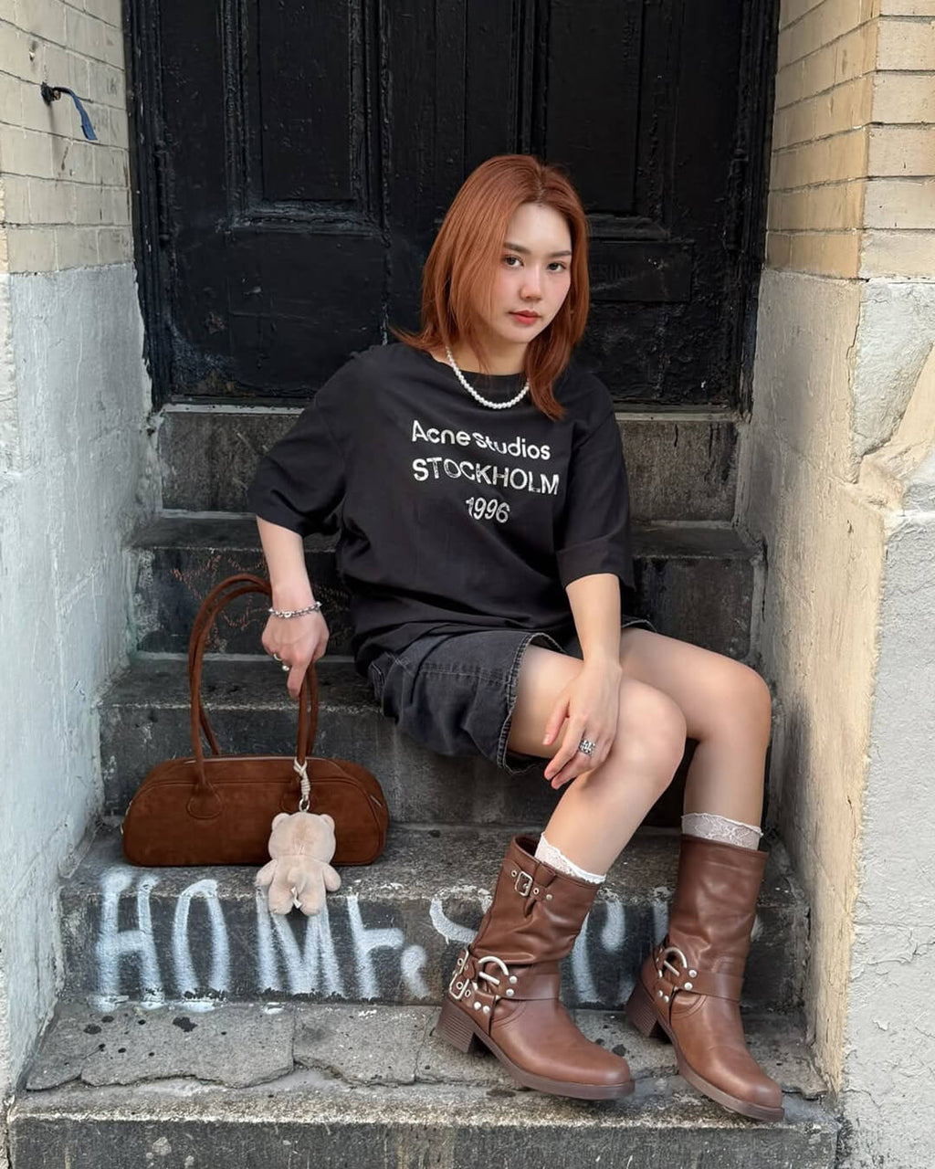 Bolso de ante vegano Aveline