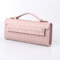 Clutch Bianca con relieve