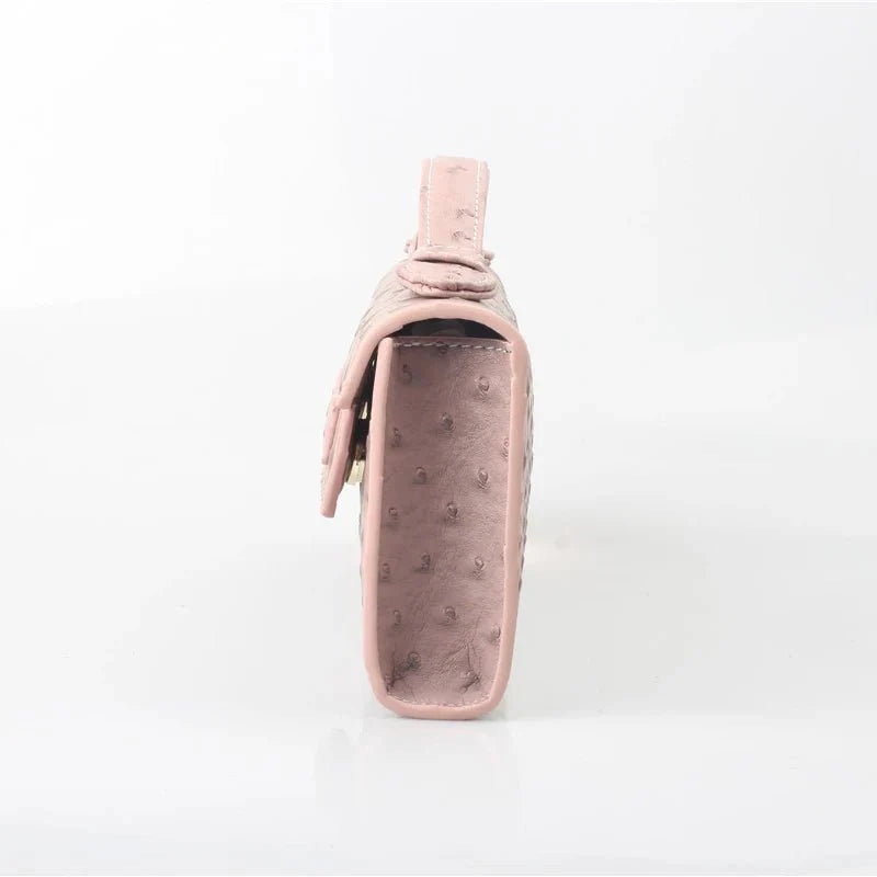 Clutch Bianca con relieve