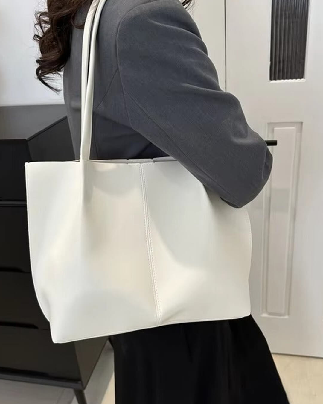 Bolso tote de piel sintética Calista