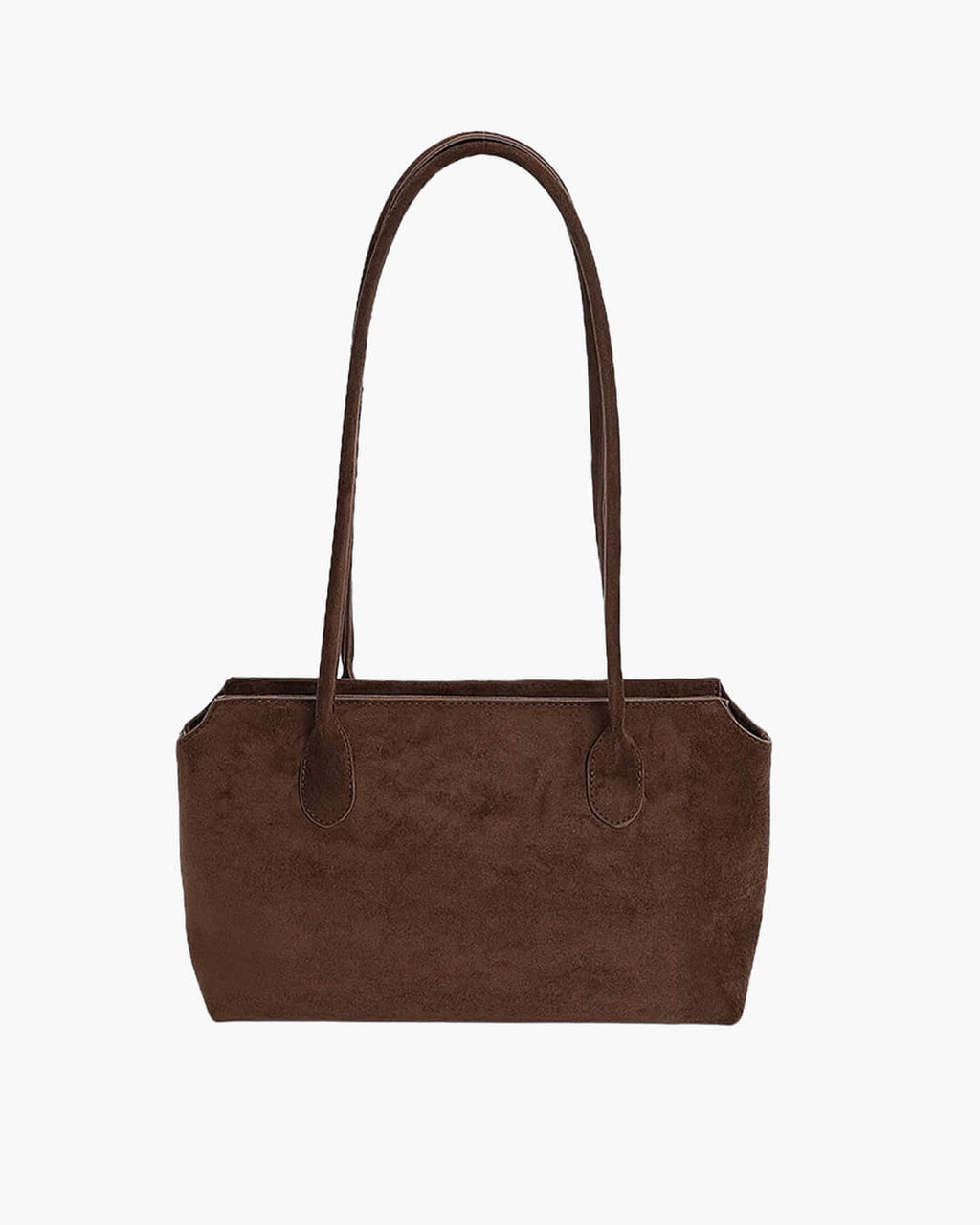 Bolso Claudine de imitación ante para hombro