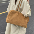 Bolso de hombro Jenny de ante