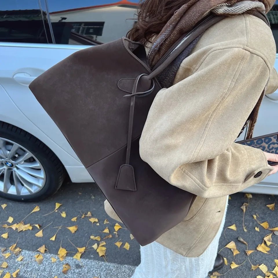 Joan Vegan Suede Bag