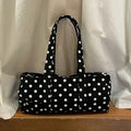 Bolso mini Kate tipo duffle de lunares