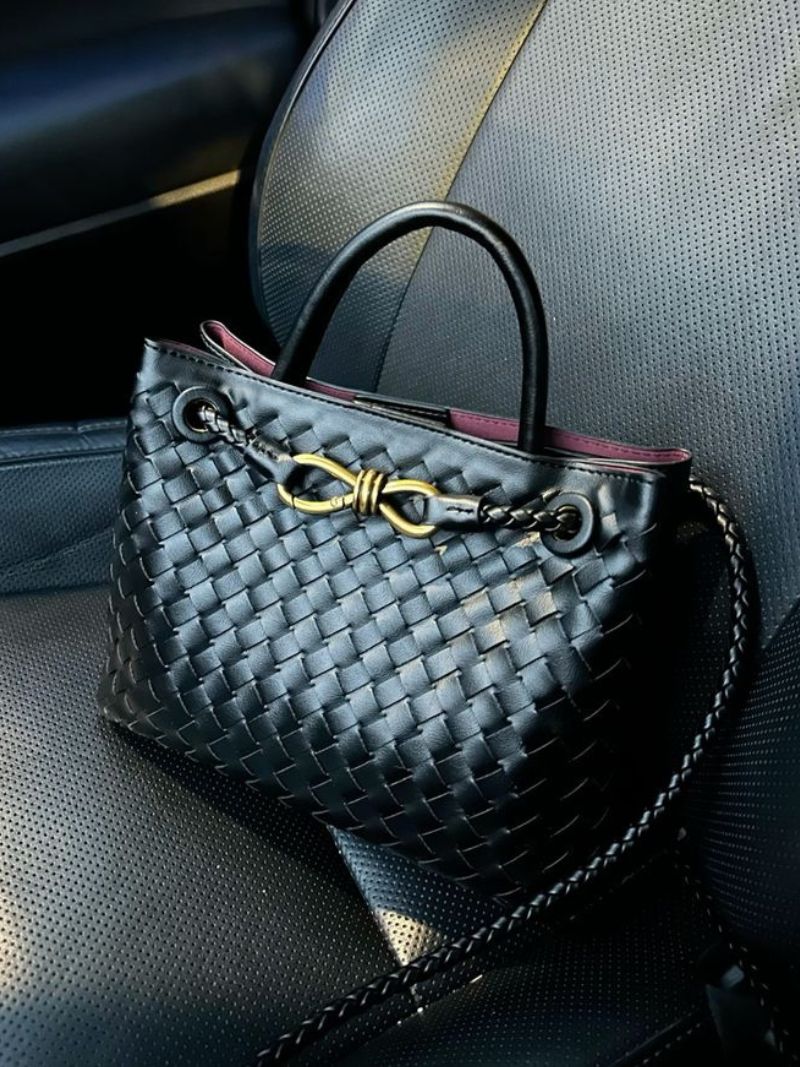 Bolsa tejida Lucia