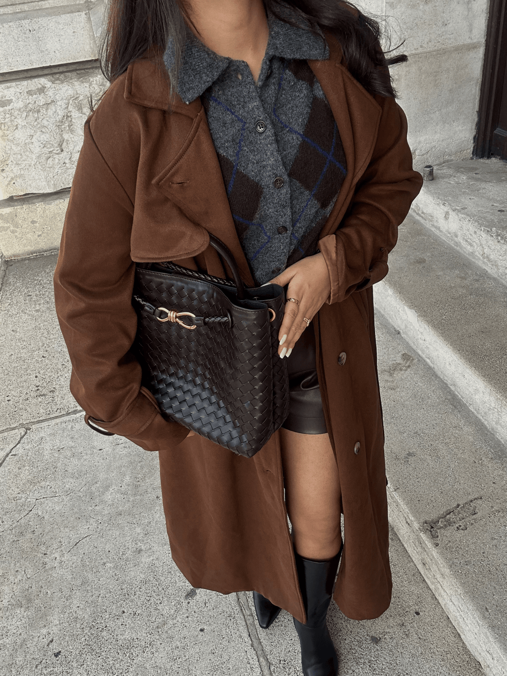 Bolsa tejida Lucia