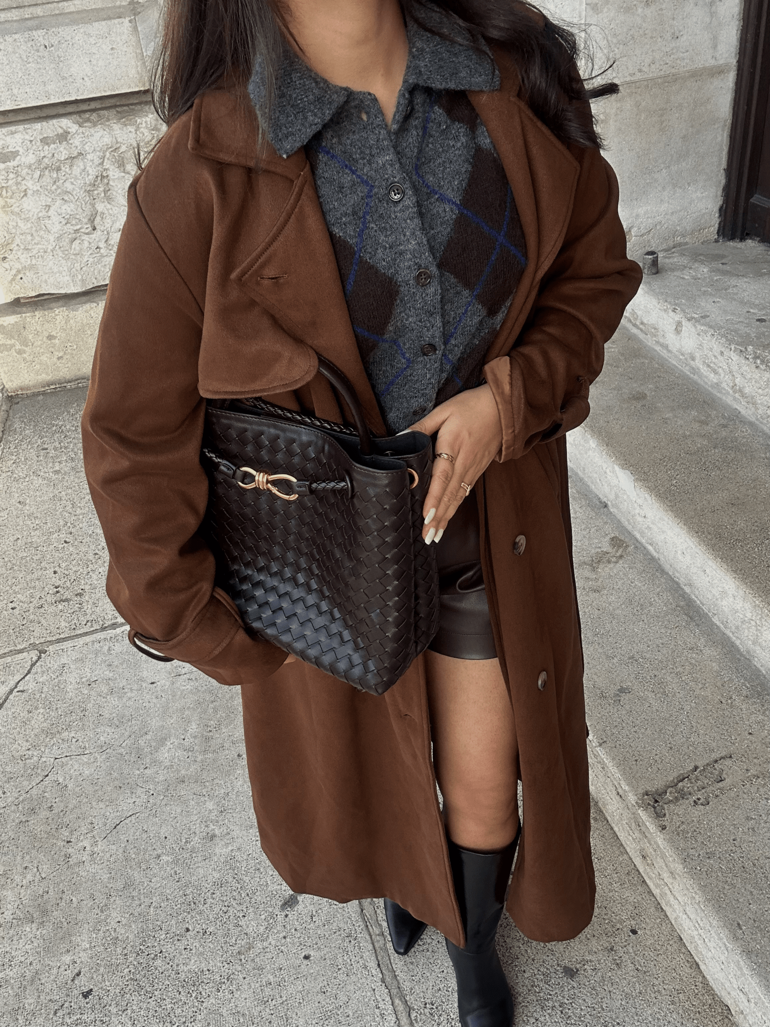 Bolsa tejida Lucia