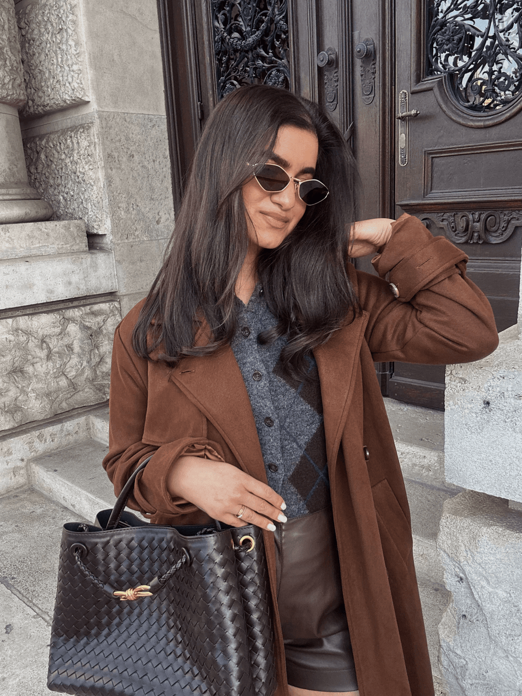 Bolsa tejida Lucia