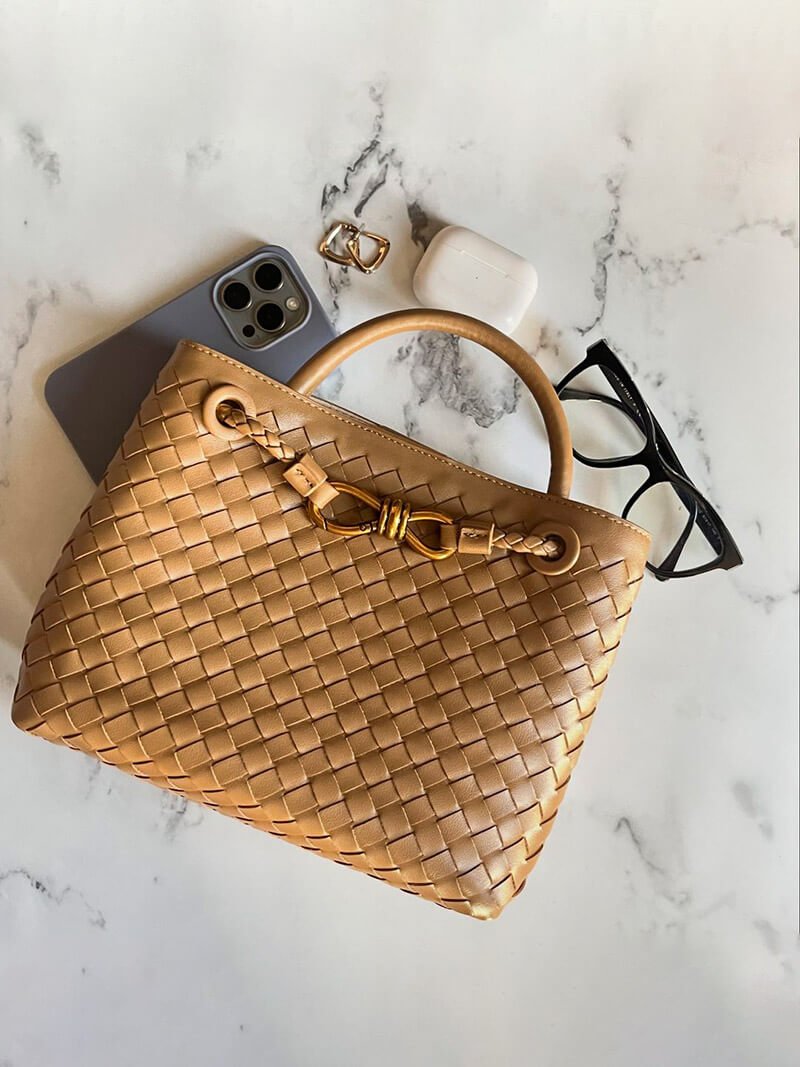 Bolsa tejida Lucia