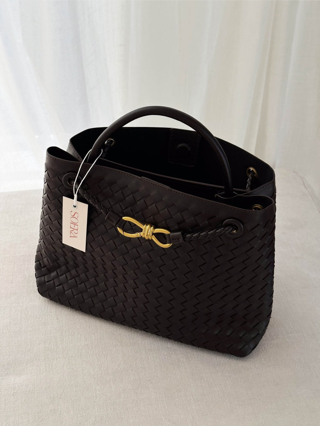 Bolsa tejida Lucia