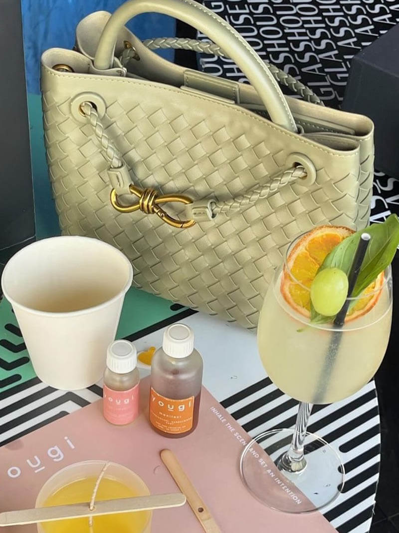 Bolsa tejida Lucia