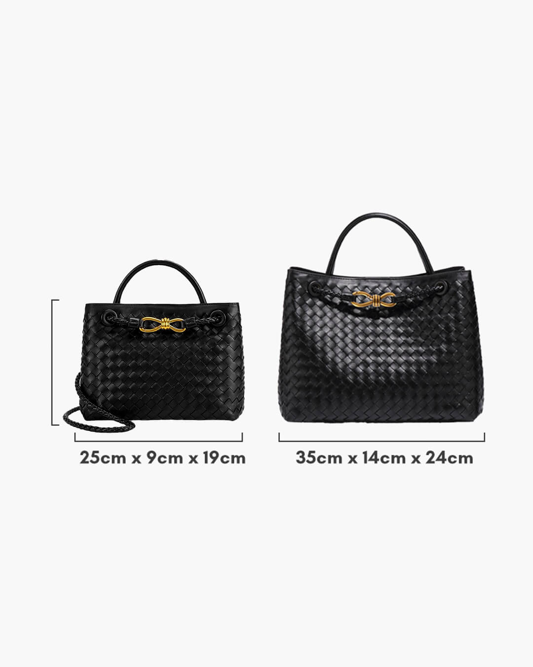 Bolsa tejida Lucia