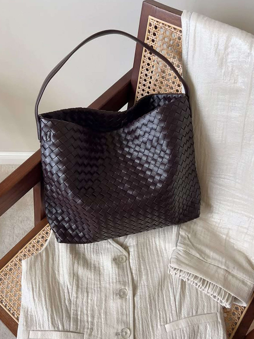Bolso Tote Tejido Margaret