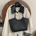 Bolso de mano Riona de tejido texturizado