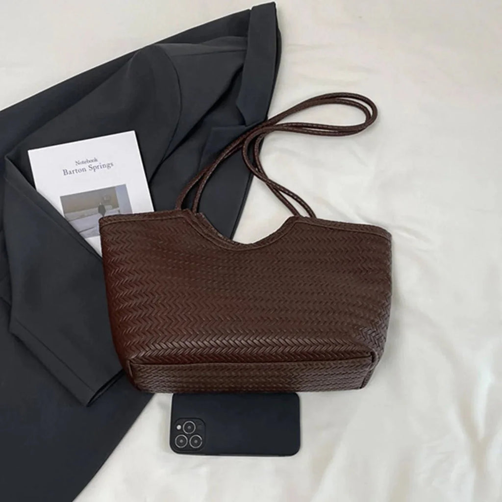 Bolso de mano Riona de tejido texturizado
