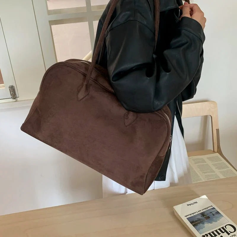 Bolso tote Sandra de ante