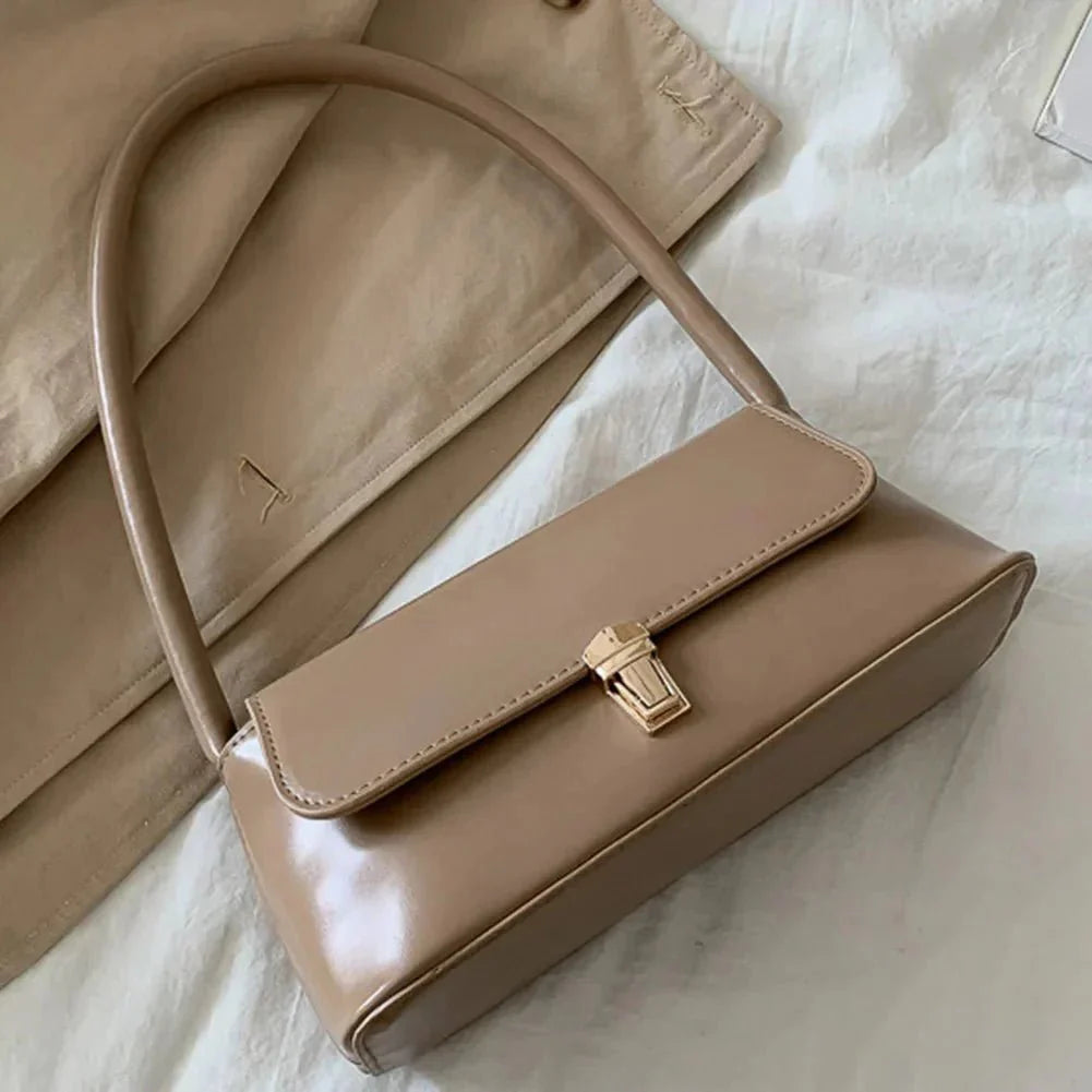 Bolso de hombro de cuero Tracy