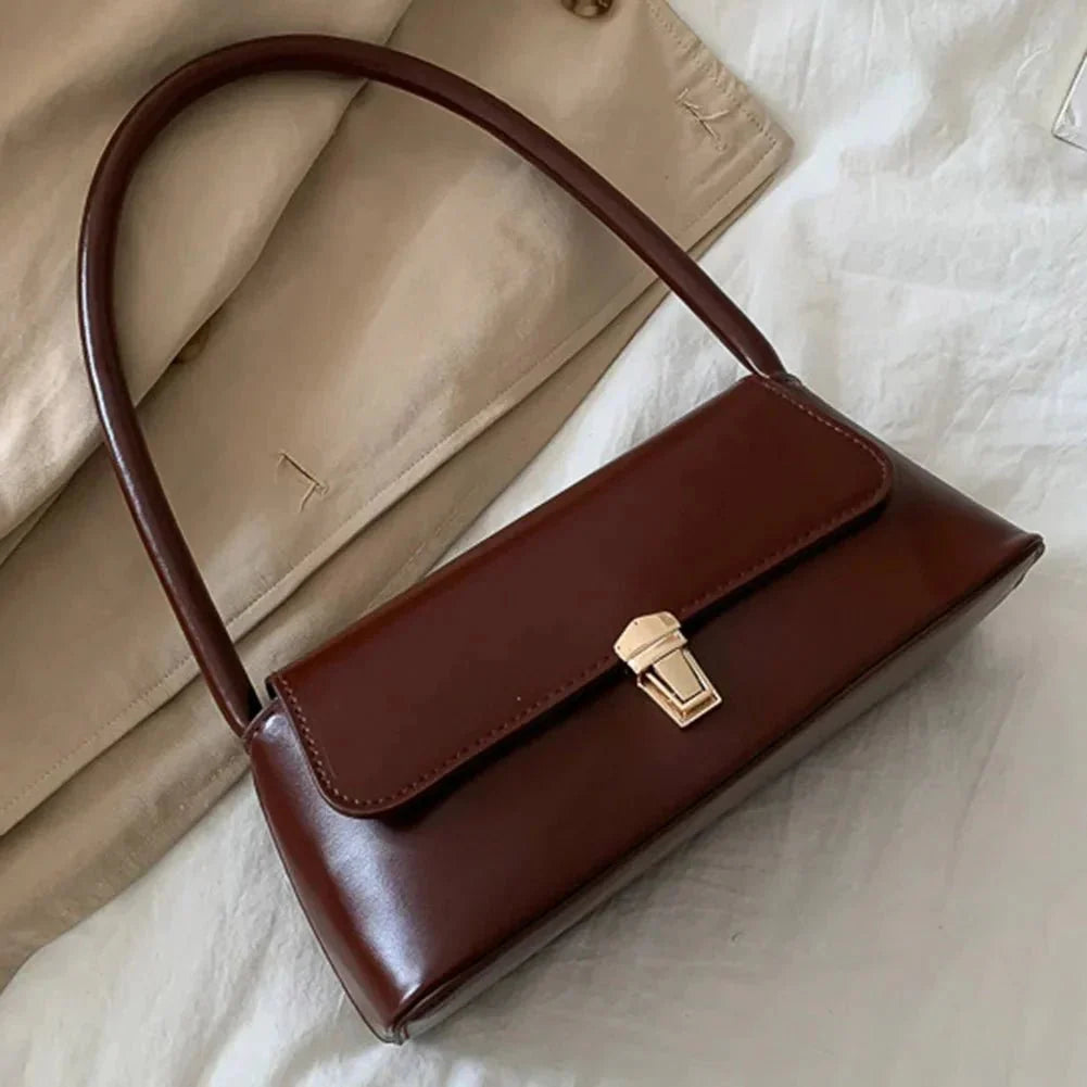 Bolso de hombro de cuero Tracy