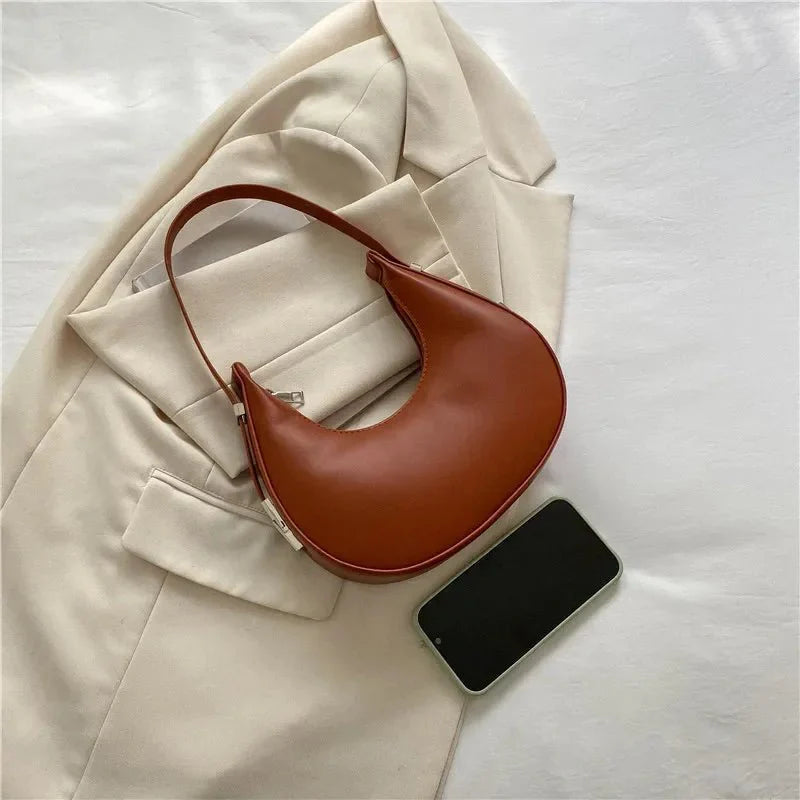 Bolso de hombro de cuero Tyla