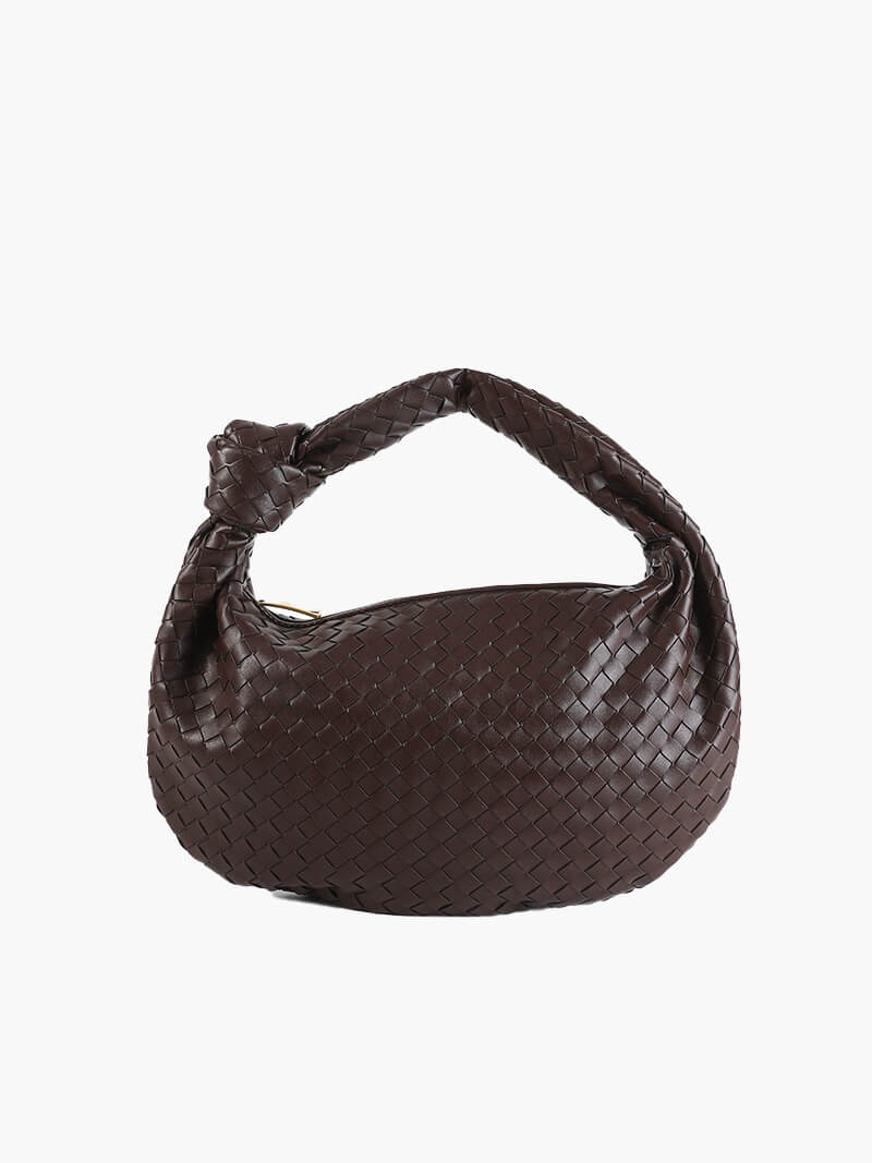 Bolsa tejida mediana