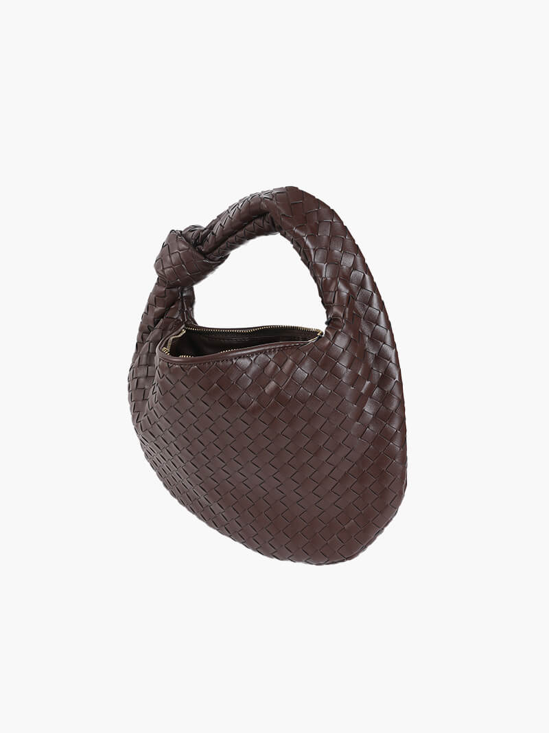 Bolsa tejida mediana