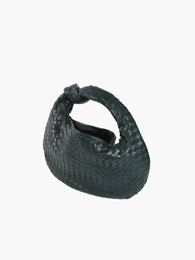Bolsa tejida mediana