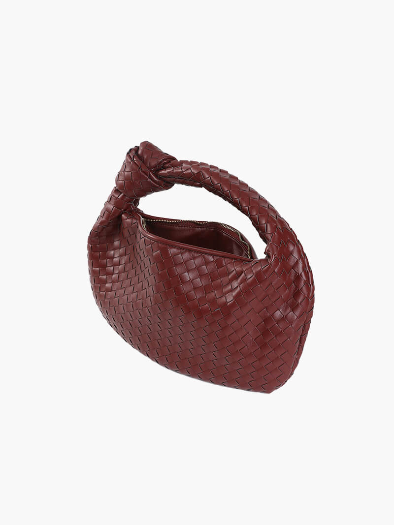 Bolsa tejida mediana