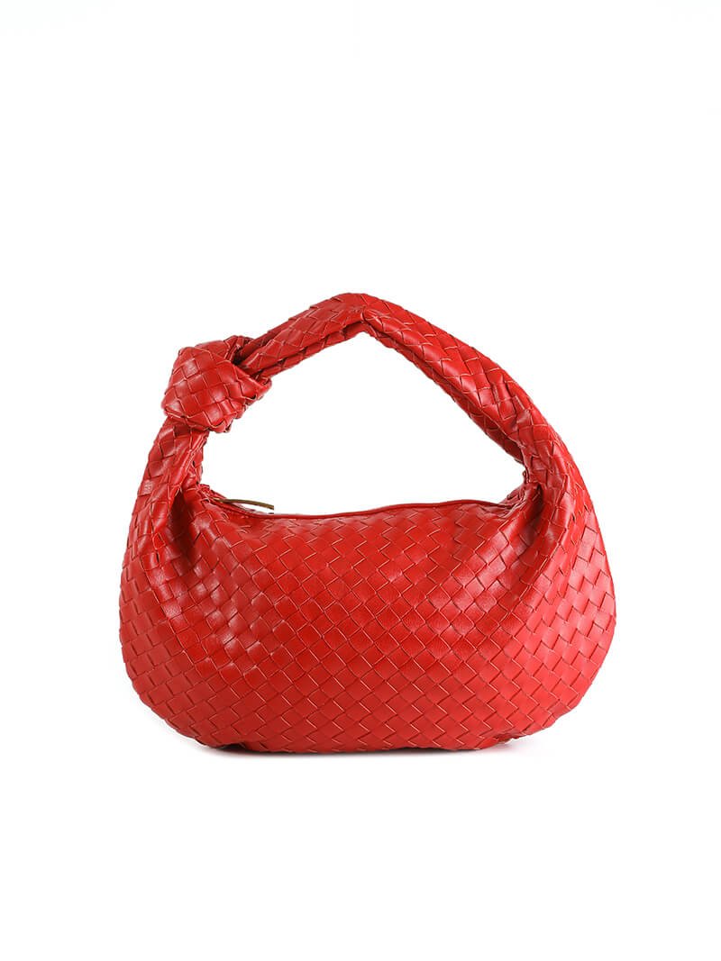 Bolsa tejida mediana
