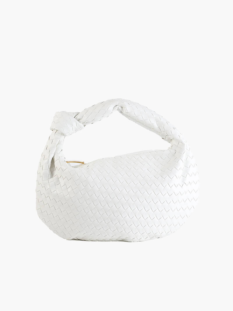 Bolsa tejida mediana