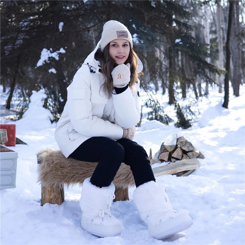 Botas de nieve Cleo esponjosas