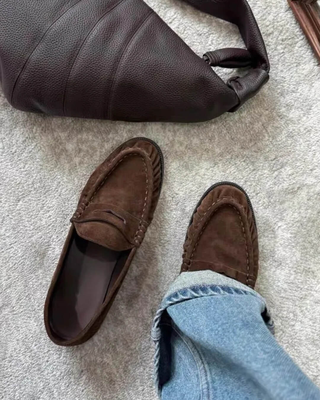 Mocasines Slip-On de Imitación Cuero Fiona