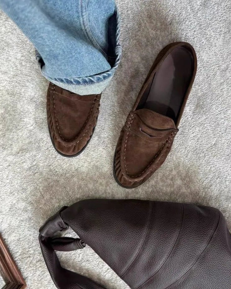 Mocasines Slip-On de Imitación Cuero Fiona