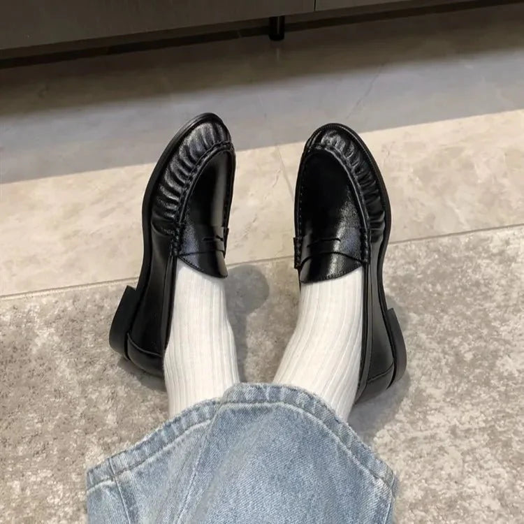 Mocasines Slip-On de Imitación Cuero Fiona