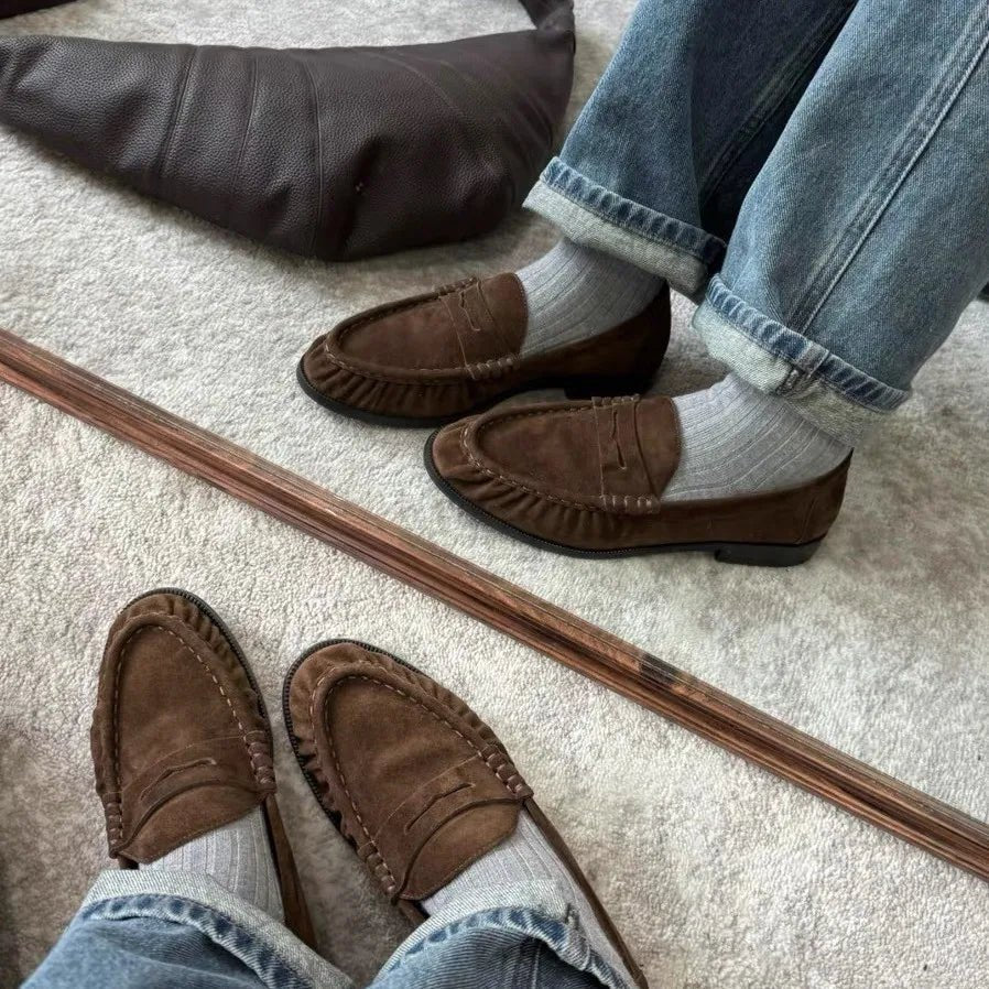Mocasines Slip-On de Imitación Cuero Fiona