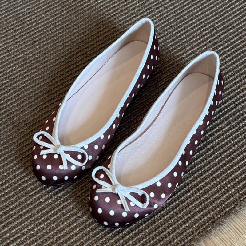 Bailarinas Georgette de lunares