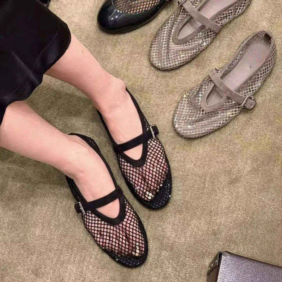 Bailarinas de malla Rebecca